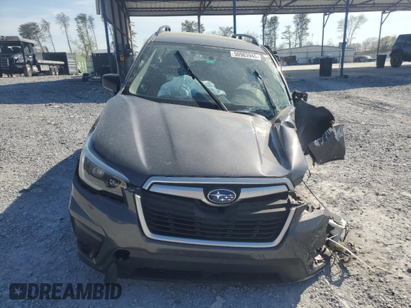 2021 Subaru Forester with VIN JF2SKADC6MH476114, listed as a Copart auction lot 50983945 with 0 mi miles and Salvage Title. Bid and sale history available at carsss.com. Image 5.