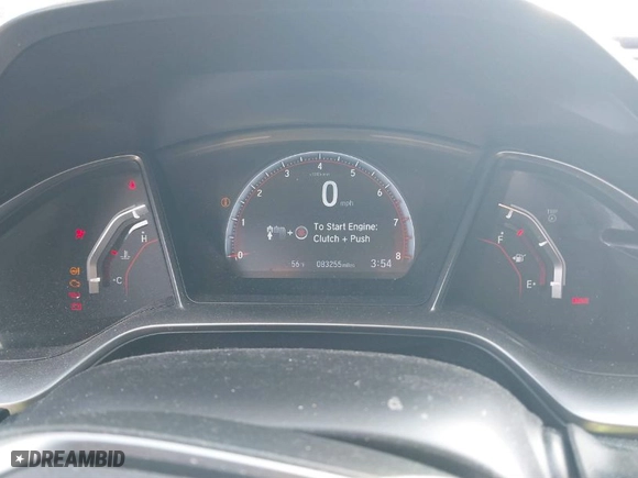 2019 Honda Civic Si Sedan with VIN 2HGFC1E56KH705980, listed as a IAAI auction lot 41801277 with 83,255 mi miles. Bid and sale history available at carsss.com. Image 7.