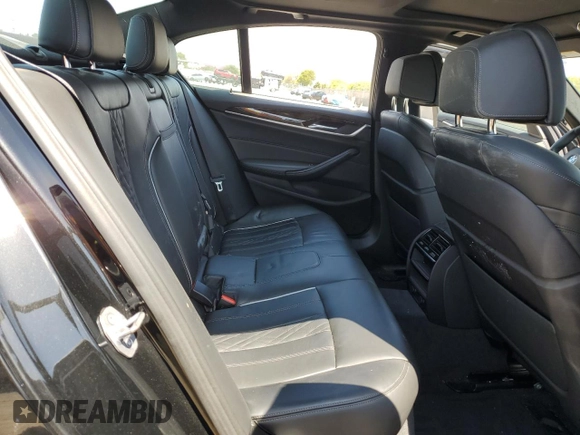 2019 BMW 5 Series 530e with VIN WBAJA9C56KB398509, listed as a Copart auction lot 53948875 with 22,670 mi miles and Salvage title. Bid and sale history available at DreamBid. Image 10.