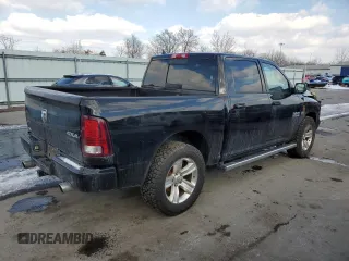2013 Ram 1500 Sport z VIN 1C6RR7MT8DS711005, wystawiony jako Copart lot #42348925 z przebiegiem 184 156 mil mil oraz Szkoda całkowita • Salvage title. Historia ofert i sprzedaży dostępna na DreamBid. Obrazek 3.
