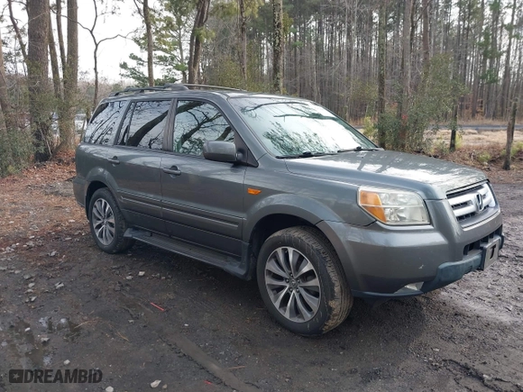 2007 Honda Pilot EX-L with VIN 5FNYF28707B042212, listed as a IAAI auction lot 41478485 with 182,849 mi miles. Bid and sale history available at carsss.com. Image 1.