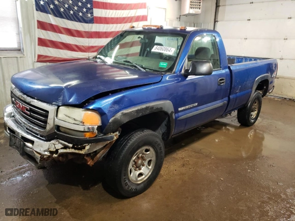 2004 GMC Sierra 2500HD Classic Work Truck with VIN 1GTHK24U54E145422, listed as a Copart auction lot 84060864 with 79,971 mi miles and Salvage Title. Bid and sale history available at carsss.com. Image 1.