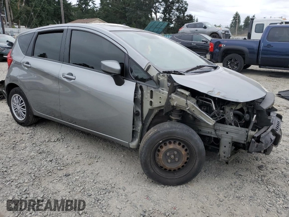 2015 Nissan Note S Plus with VIN 3N1CE2CP3FL390156, listed as a Copart auction lot 63048535 with Not provided miles and Salvage title. Bid and sale history available at DreamBid. Image 4.