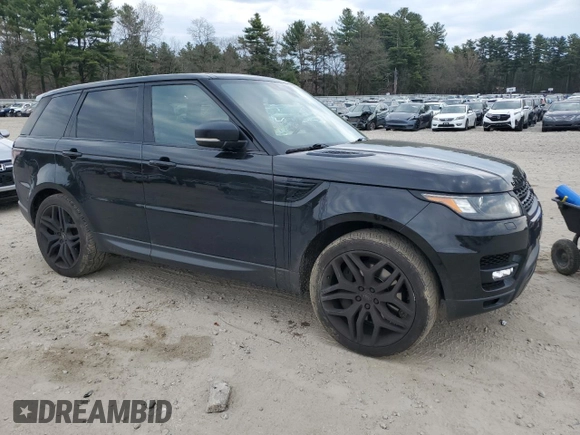2015 Land Rover Range Rover Sport Supercharged with VIN SALWR2TF3FA519874, listed as a Copart auction lot 53366595 with 80,037 mi miles and Clean title. Bid and sale history available at DreamBid. Image 4.