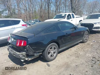 2012 Ford Mustang V6 Premium with VIN 1ZVBP8AM7C5274479, listed as a IAAI auction lot 41772945 with 174,759 mi miles. Bid and sale history available at carsss.com. Image 4.