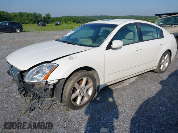 2005 Nissan Maxima SE with VIN 1N4BA41E55C806063, listed as a IAAI auction lot 41888711 with 104,040 mi miles and . Bid and sale history available at DreamBid. Image 2.