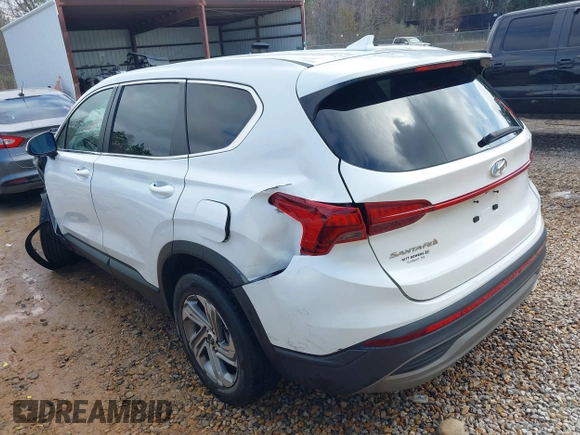 2022 Hyundai Santa Fe SE z VIN 5NMS14AJ9NH442383, wystawiony jako IAAI lot #41498596 z przebiegiem Nie podano mil oraz . Historia ofert i sprzedaży dostępna na DreamBid. Obrazek 3.