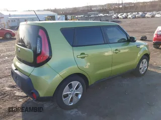 2016 Kia Soul with VIN KNDJN2A25G7821808, listed as a IAAI auction lot 41853110 with 114,854 mi miles. Bid and sale history available at carsss.com. Image 4.