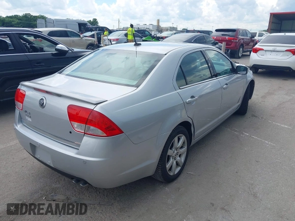 2010 Mercury Milan Premier with VIN 3MEHM0JA3AR629265, listed as a IAAI auction lot 42589710 with 105,198 mi miles and . Bid and sale history available at DreamBid. Image 4.
