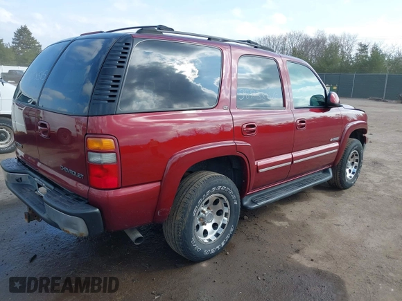 2003 Chevrolet Tahoe LS with VIN 1GNEK13Z03J118118, listed as a IAAI auction lot 38838515 with 0 mi miles. Bid and sale history available at carsss.com. Image 4.