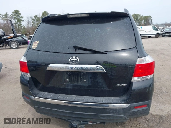 2012 Toyota Highlander Limited with VIN 5TDDK3EH7CS170207, listed as a IAAI auction lot 41711679 with 1 mi miles. Bid and sale history available at carsss.com. Image 16.