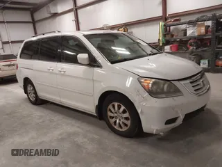2008 Honda Odyssey EX-L with VIN 5FNRL38748B409231, listed as a IAAI auction lot 41820021 with 193,840 mi miles. Bid and sale history available at carsss.com. Image 1.