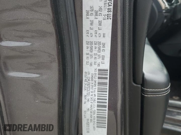 2016 Jeep Grand Cherokee Limited with VIN 1C4RJFBG7GC317221, listed as a Copart auction lot 59302035 with 107,346 mi miles and Salvage title. Bid and sale history available at DreamBid. Image 13.