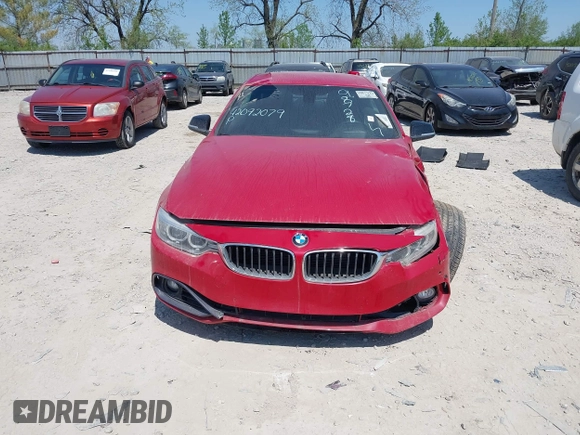 2014 BMW 4 Series 428i xDrive with VIN WBA3T1C56EPS98728, listed as a IAAI auction lot 42092079 with 102,856 mi miles and . Bid and sale history available at carsss.com. Image 12.