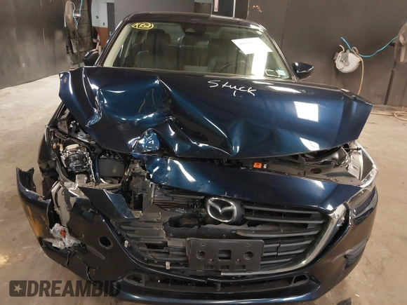 2018 Mazda 3 Touring with VIN 3MZBN1V30JM252166, listed as a IAAI auction lot 41828745 with 32,719 mi miles. Bid and sale history available at carsss.com. Image 6.
