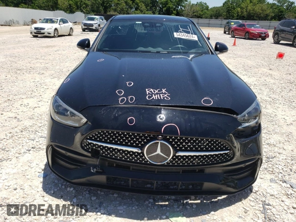 2022 Mercedes-Benz C 300 z VIN W1KAF4GB7NR016285, wystawiony jako Copart lot #54345624 z przebiegiem 17 342 mil mil oraz Czysty tytuł • Clean title. Historia ofert i sprzedaży dostępna na DreamBid. Obrazek 5.