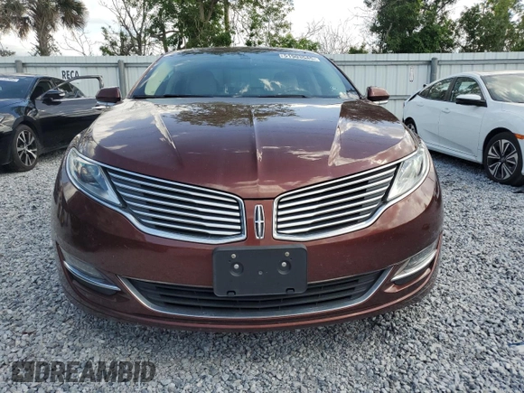 2015 Lincoln MKZ Hybrid with VIN 3LN6L2LU9FR600936, listed as a Copart auction lot 51903545 with 77,155 mi miles and Salvage Title. Bid and sale history available at carsss.com. Image 5.