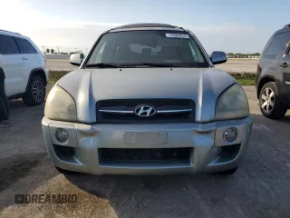2007 Hyundai Tucson SE with VIN KM8JN12DX7U669516, listed as a Copart auction lot 75064014 with 60,360 mi miles and Salvage Title. Bid and sale history available at carsss.com. Image 5.