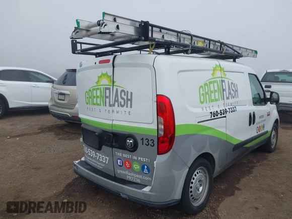 2022 Ram ProMaster City Cargo with VIN ZFB636VP6N6W03133, listed as a IAAI auction lot 41529406 with 27,876 mi miles and . Bid and sale history available at DreamBid. Image 4.