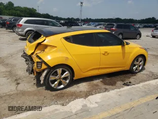 2016 Hyundai Veloster z VIN KMHTC6AD8GU278670, wystawiony jako Copart lot #57315695 z przebiegiem 89 496 mil mil oraz Szkoda całkowita • Salvage title. Historia ofert i sprzedaży dostępna na DreamBid. Obrazek 3.