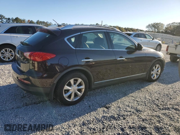 2010 Infiniti EX Journey with VIN JN1AJ0HP7AM701988, listed as a Copart auction lot 81646054 with 145,198 mi miles and Salvage Title. Bid and sale history available at DreamBid. Image 3.