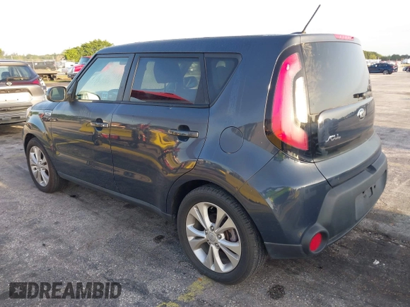 2015 Kia Soul + with VIN KNDJP3A52F7171358, listed as a IAAI auction lot 42020648 with 151,784 mi miles. Bid and sale history available at carsss.com. Image 3.