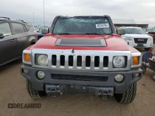 2007 Hummer H3 SUV with VIN 5GTDN13E378239403, listed as a Copart auction lot 80744784 with 351,582 mi miles and Salvage Title. Bid and sale history available at DreamBid. Image 5.