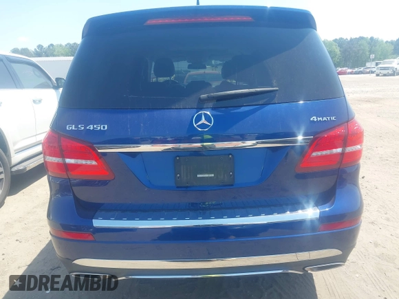2018 Mercedes-Benz GLS with VIN 4JGDF6EE8JB056468, listed as a IAAI auction lot 42067832 with 71,876 mi miles. Bid and sale history available at carsss.com. Image 17.