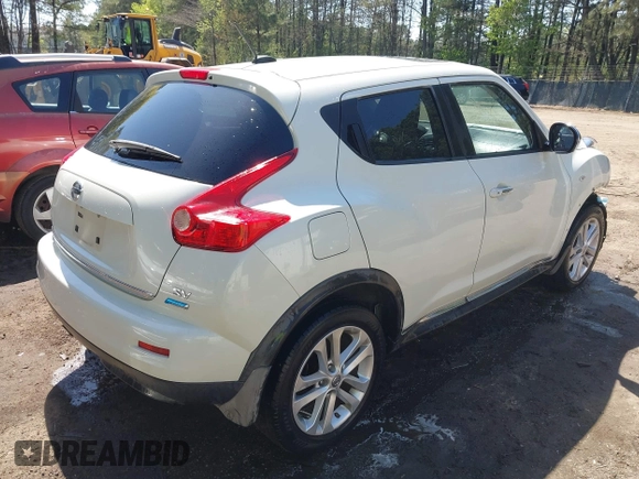 2012 Nissan Juke SL with VIN JN8AF5MR5CT102006, listed as a IAAI auction lot 41984909 with 112,447 mi miles. Bid and sale history available at carsss.com. Image 4.