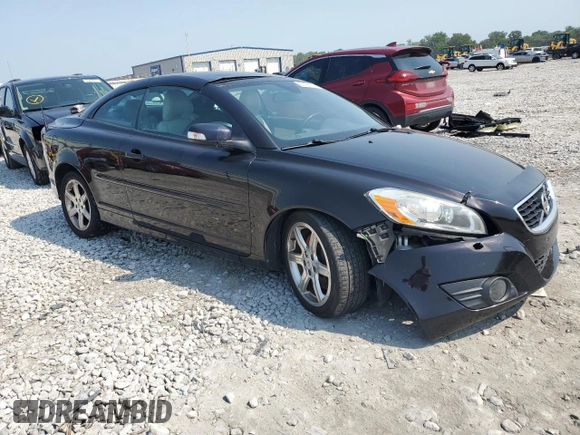 2011 Volvo C70 with VIN YV1672MC9BJ119775, listed as a Copart auction lot 63121274 with 0 mi miles and Salvage Title. Bid and sale history available at carsss.com. Image 4.