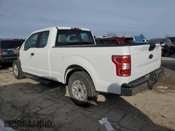 2020 Ford F-150 XL with VIN 1FTEX1CBXLFB07000, listed as a Copart auction lot 44165245 with 138,554 mi miles and Salvage Title. Bid and sale history available at DreamBid. Image 2.