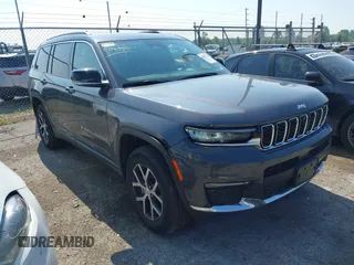 2024 Jeep Grand Cherokee Limited with VIN 1C4RJKBG6R8542809, listed as a IAAI auction lot 42687713 with 45,751 mi miles and . Bid and sale history available at DreamBid. Image 1.