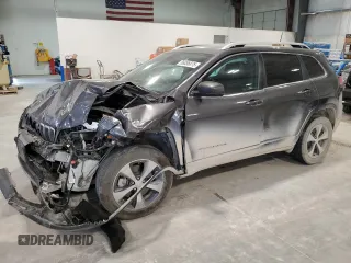 2020 Jeep Cherokee Limited with VIN 1C4PJMDXXLD513327, listed as a Copart auction lot 57422565 with 70,797 mi miles and Salvage title. Bid and sale history available at DreamBid. Image 1.