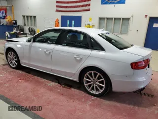 2014 Audi A4 Premium Plus with VIN WAUFFAFL7EN022987, listed as a Copart auction lot 52252985 with 114,026 mi miles and Salvage Title. Bid and sale history available at carsss.com. Image 2.