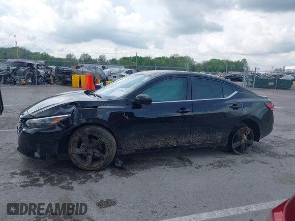 2024 Nissan Sentra SV with VIN 3N1AB8CV7RY284849, listed as a IAAI auction lot 42109824 with 23,426 mi miles and . Bid and sale history available at DreamBid. Image 14.