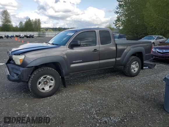 2015 Toyota Tacoma PreRunner with VIN 5TFTX4GN1FX044154, listed as a Copart auction lot 53561005 with 92,502 mi miles and Salvage title. Bid and sale history available at DreamBid. Image 1.