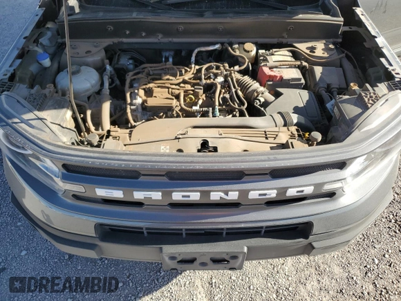 2022 Ford Bronco Sport Big Bend z VIN 3FMCR9B68NRE04126, wystawiony jako Copart lot #55980415 z przebiegiem 34 039 mil mil oraz Szkoda całkowita • Salvage title. Historia ofert i sprzedaży dostępna na DreamBid. Obrazek 12.