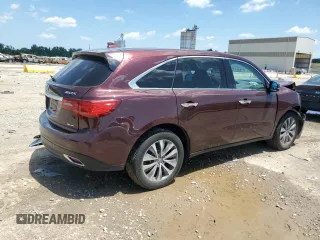 2014 Acura MDX Technology with VIN 5FRYD4H46EB049863, listed as a Copart auction lot 63079295 with 149,448 mi miles and Salvage title. Bid and sale history available at DreamBid. Image 3.