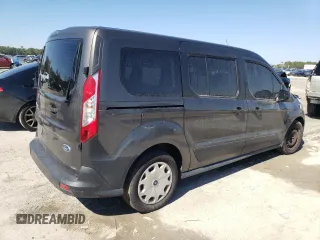 2021 Ford Transit Connect XL with VIN NM0GS9E29M1483542, listed as a Copart auction lot 44517225 with 81,500 mi miles and Salvage title. Bid and sale history available at DreamBid. Image 3.