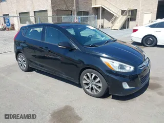2017 Hyundai Accent Sport with VIN KMHCU5AE4HU355990, listed as a IAAI auction lot 42034435 with 181,831 mi miles. Bid and sale history available at carsss.com. Image 1.