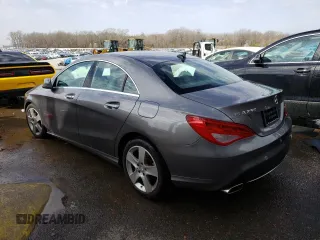 2016 Mercedes-Benz CLA with VIN WDDSJ4EB2GN297038, listed as a Copart auction lot 42160273 with 46,753 mi miles. Bid and sale history available at carsss.com. Image 2.