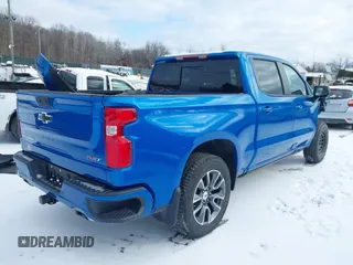 2023 Chevrolet Silverado 1500 RST with VIN 3GCUDEED8PG307775, listed as a IAAI auction lot 41542857 with 4,521 mi miles. Bid and sale history available at carsss.com. Image 4.