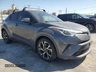 2018 Toyota C-HR XLE with VIN NMTKHMBX8JR053707, listed as a Copart auction lot 57264925 with 78,812 mi miles and Salvage title. Bid and sale history available at DreamBid. Image 4.