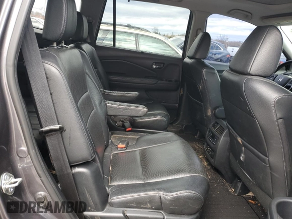 2017 Honda Pilot Elite with VIN 5FNYF6H03HB076656, listed as a Copart auction lot 47476465 with 168,840 mi miles and Salvage Title. Bid and sale history available at DreamBid. Image 11.