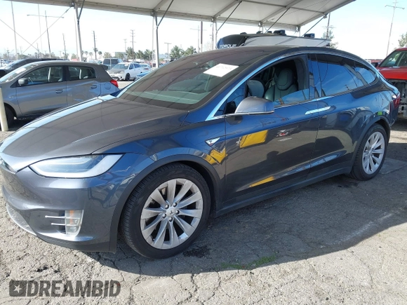 2016 Tesla Model X 70D with VIN 5YJXCBE2XGF006279, listed as a IAAI auction lot 41712973 with 88,398 mi miles and . Bid and sale history available at DreamBid. Image 2.