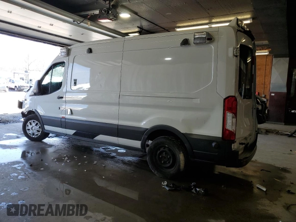 2018 Ford Transit with VIN 1FDYR2CM0JKA75589, listed as a Copart auction lot 48477245 with 65,267 mi miles and Salvage Title. Bid and sale history available at DreamBid. Image 2.