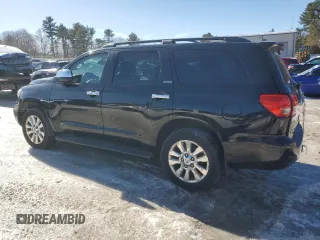 2008 Toyota Sequoia Platinum with VIN 5TDBY67A48S013961, listed as a Copart auction lot 46236575 with 185,568 mi miles and Non Repairable. Bid and sale history available at carsss.com. Image 2.