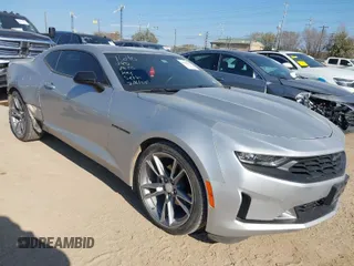 2019 Chevrolet Camaro 1LT with VIN 1G1FB1RS1K0149480, listed as a IAAI auction lot 41688873 with 62,944 mi miles. Bid and sale history available at carsss.com. Image 1.