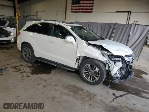 2017 Acura RDX Advance z VIN 5J8TB4H74HL014480, wystawiony jako Copart lot #59681935 z przebiegiem 75 994 mil mil oraz Szkoda całkowita • Salvage title. Historia ofert i sprzedaży dostępna na DreamBid. Obrazek 4.
