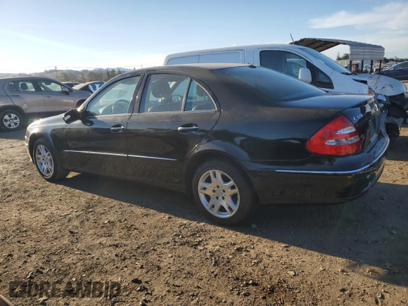 2005 Mercedes-Benz E-Class 3.2L with VIN WDBUF65J05A661032, listed as a Copart auction lot 45510375 with 167,360 mi miles and Salvage Title. Bid and sale history available at carsss.com. Image 2.